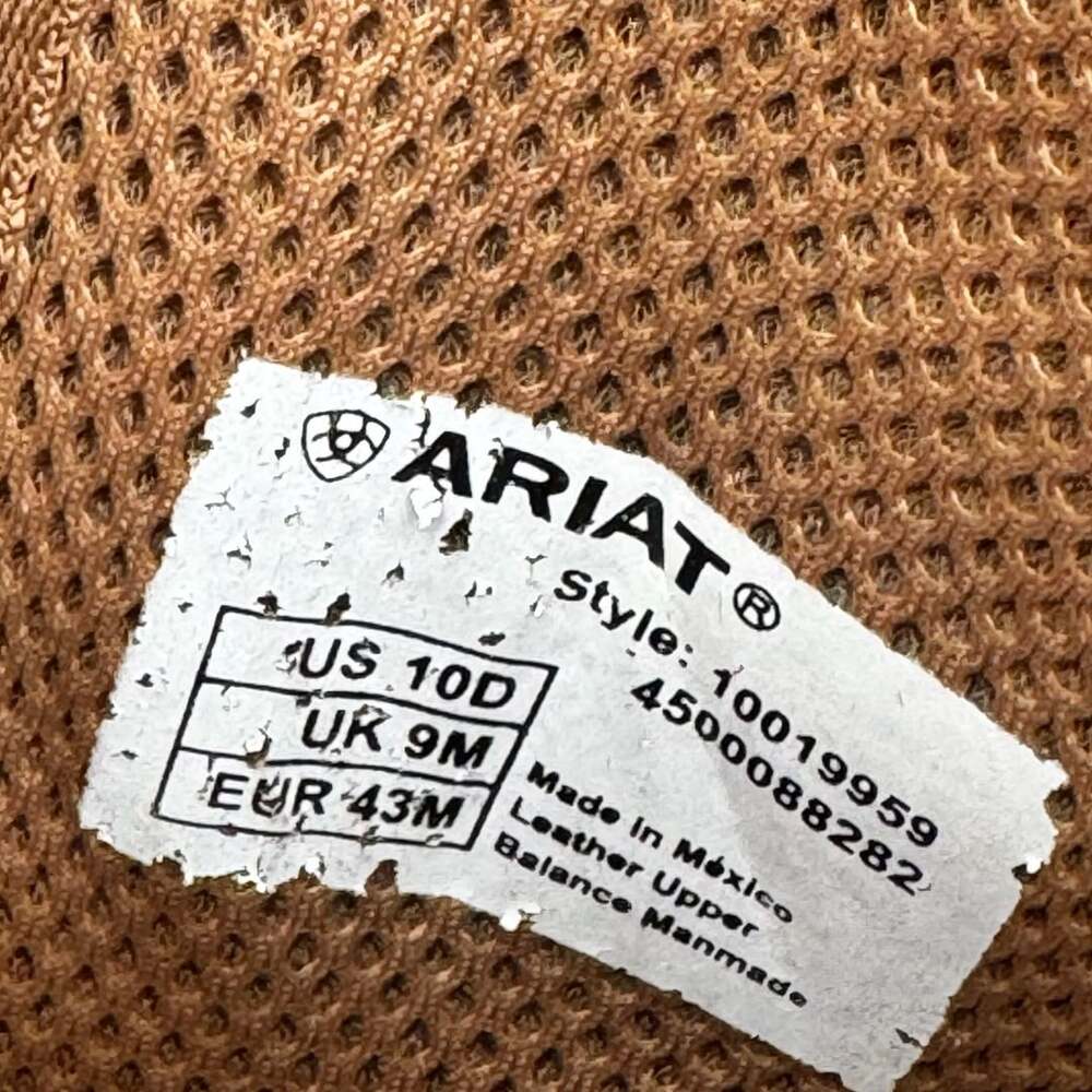 Ariat Patriot Camo US Flag Square Toe Western Boots Size 10D - Picture 3 of 8
